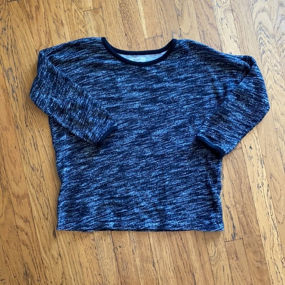 Madewell Marble Black/White Pullover Sweater Size xs - Picture 7 of 12